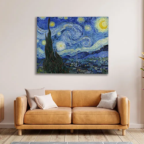 Copia stampata Van Gogh Notte stellata